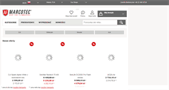 Desktop Screenshot of marcotec-sklep.pl